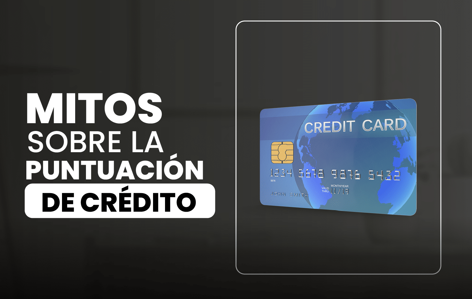 Algunos mitos sobre la puntuación de crédito